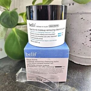 Belif 3.3 oz Aqua Bomb Make Up Removing Cleansing Balm Moisturizing NIB!